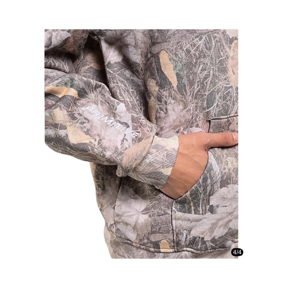Primitive Dirty P Camo Full Zip Hoodie Sweatshirt NWT Size XL - Picture 4 of 6